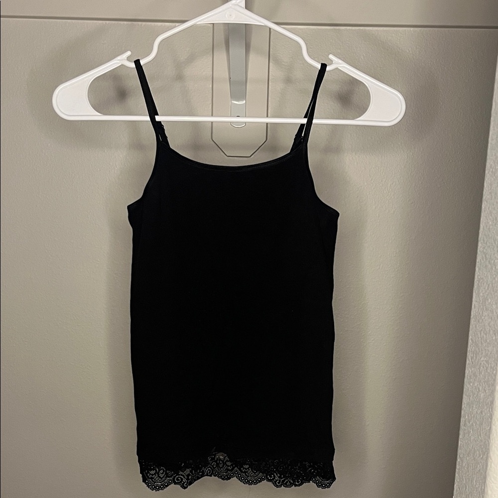 Arizona Jean Company Black Lace Cami Top